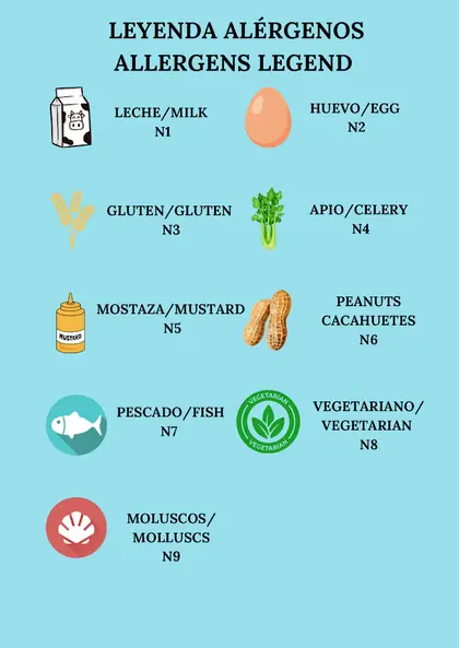 Printed Margher&igrave; menu, page 12